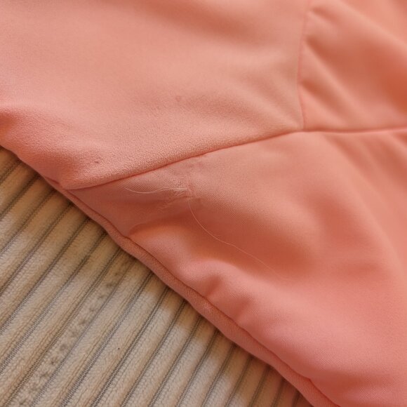 VINTAGE HANDMADE Cotton Candy Pink maxi dress 1960s - Picture 12 of 14